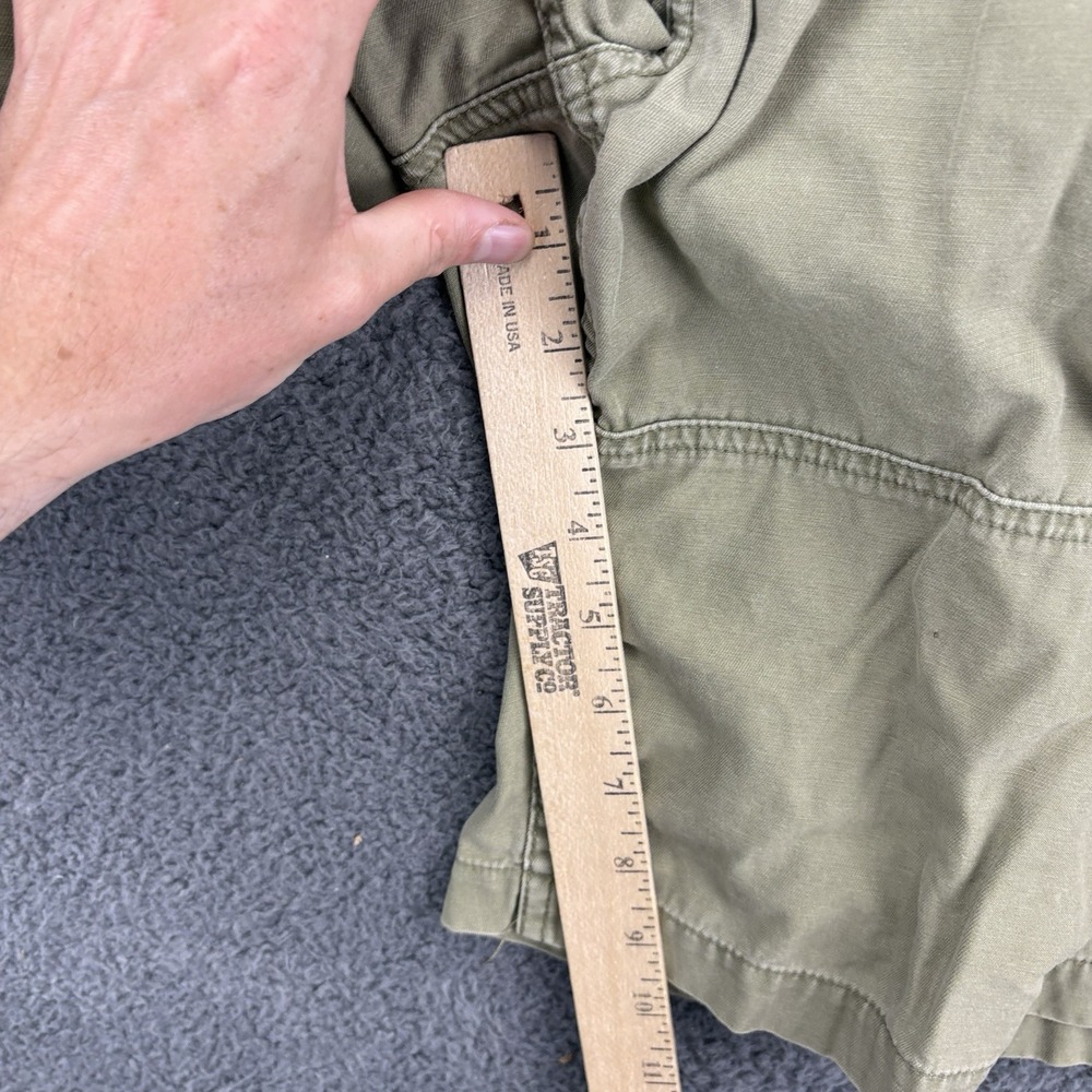 Polo Ralph Lauren Shorts Men 36 (35x9) Brill Khaki Y2k Surplus Chunky Cargo Army - Picture 7 of 11